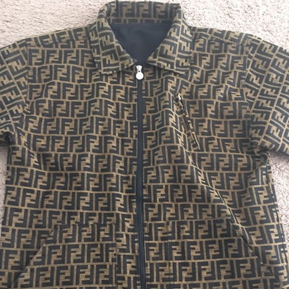 fendi monogram jacket